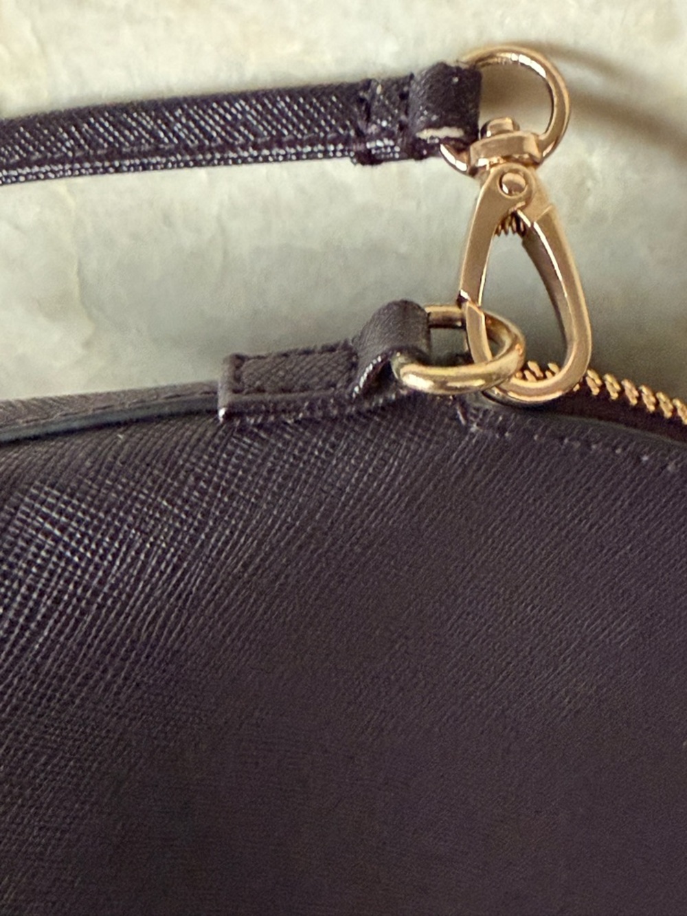 H&M Dark purple Crossbody Bag with Gold Hardware - Picture 4 of 7